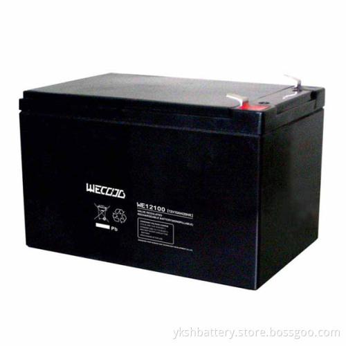 WE12100 lead acid batteries for UPS